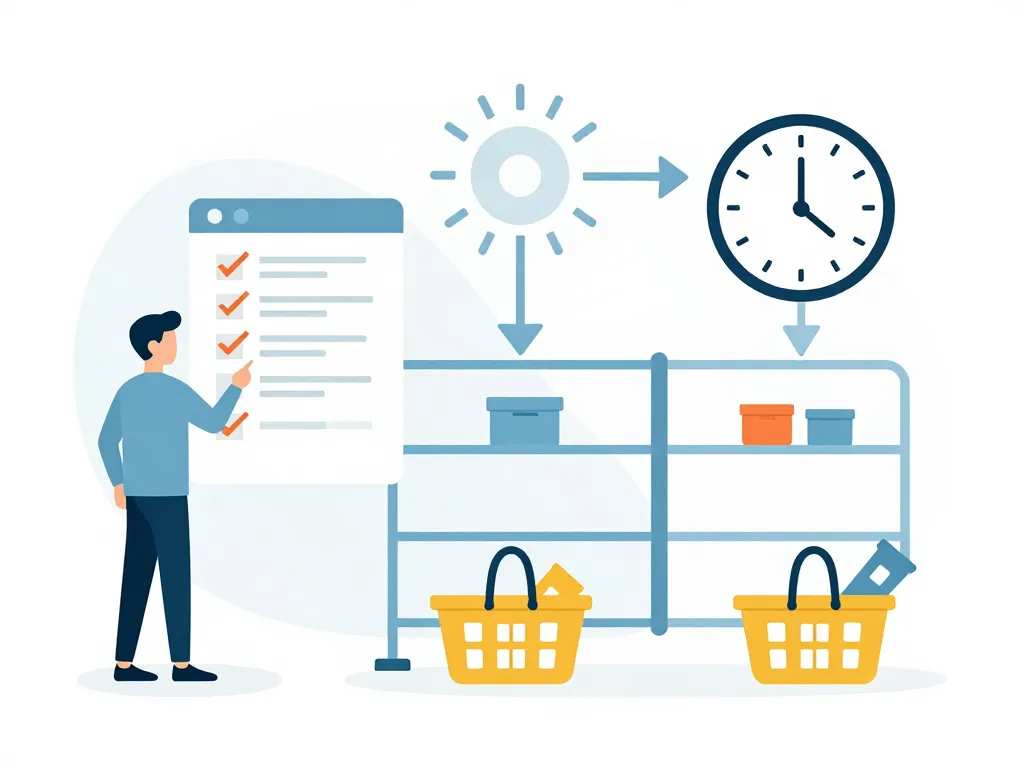 b m le cres shopping efficace liste promos