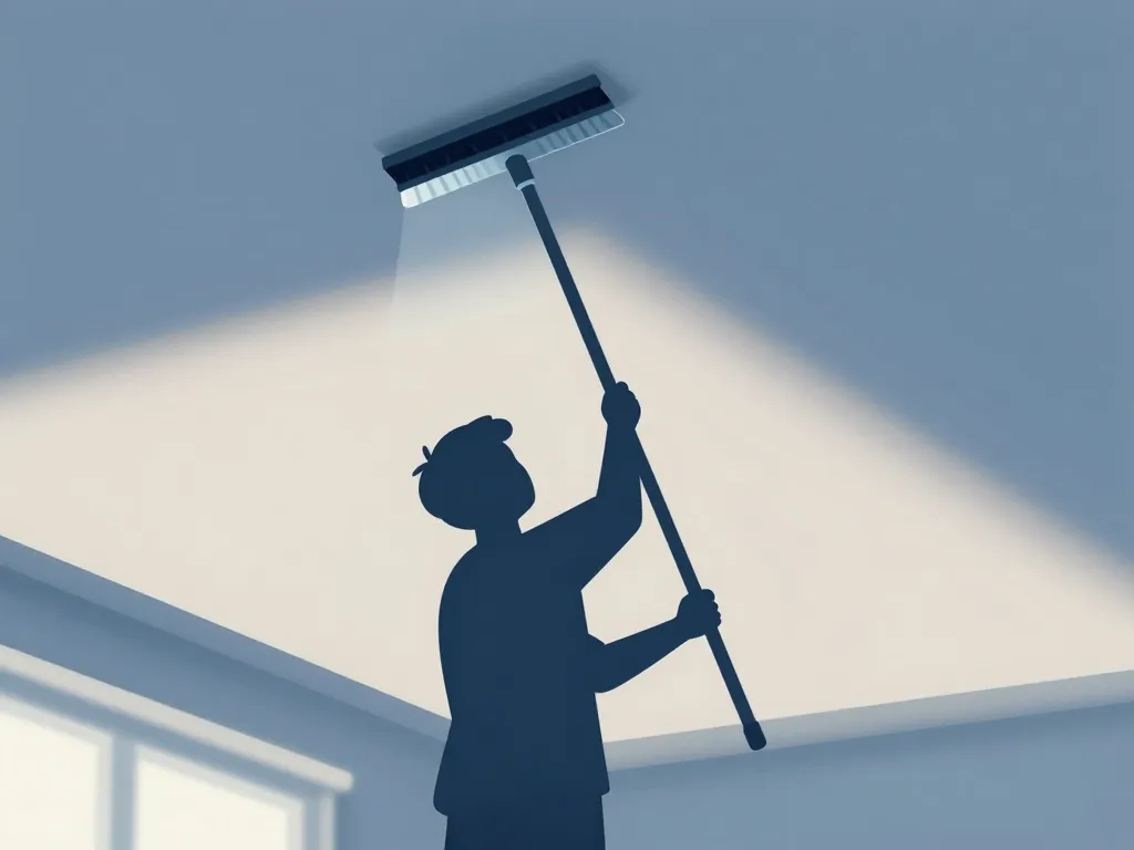 balai telescopique plafond utilisation méthode efficace