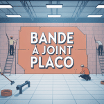 illustration bande a joint placo mur plafond