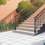 carrelage sur escalier exterieur robuste et design