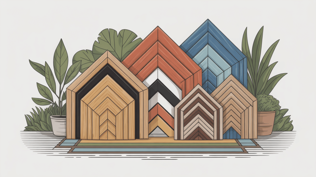 chevron dimension différentes tailles de chevrons sur plan charpente