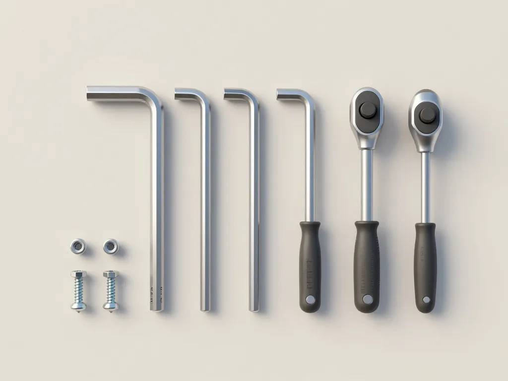 différents formats et tailles clé imbus métrique impériale