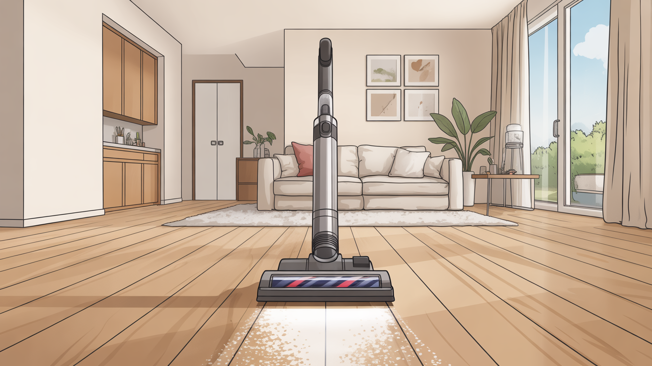 dreame h12 pro laisse des traces illustration sol propre