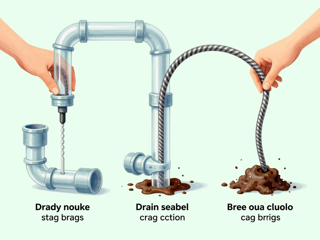 étapes pour bien utiliser un furet pour déboucher
