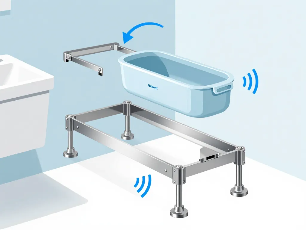 diagramme composants geberit bati wc