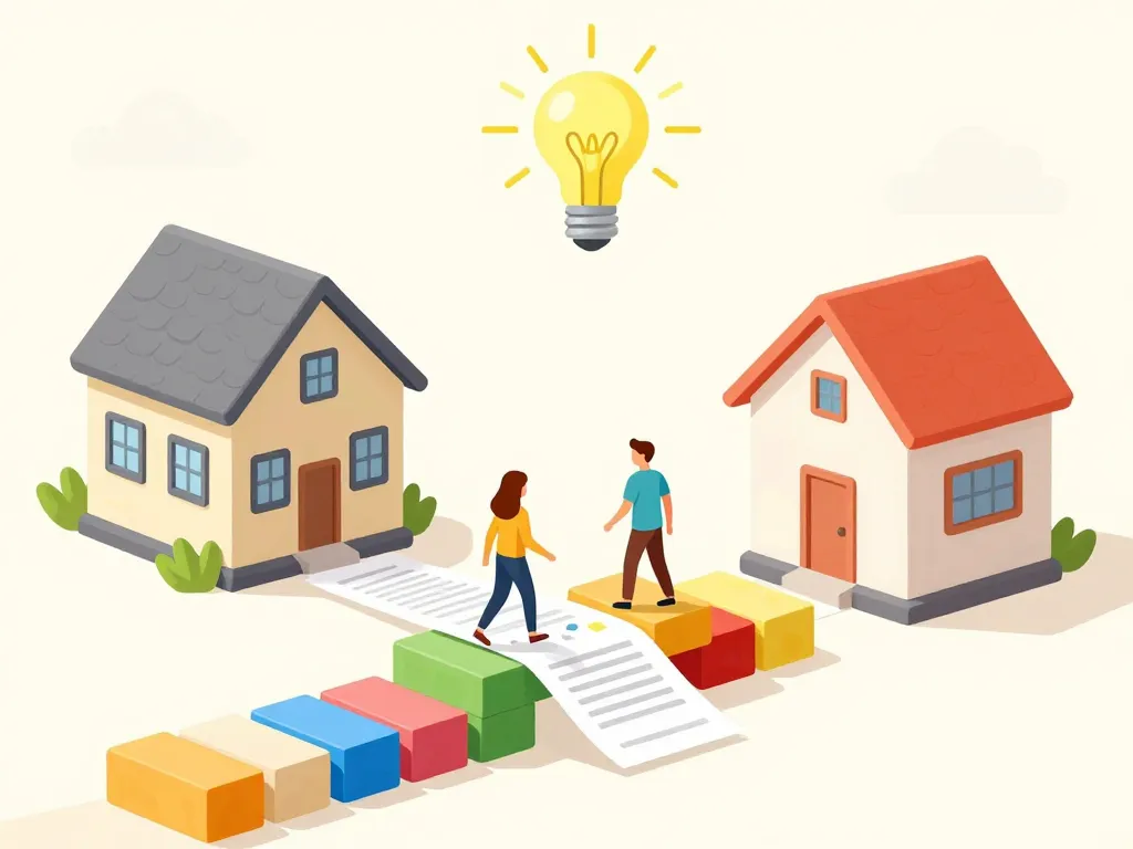 je déménage dans un autre département, adaptation logement et budget