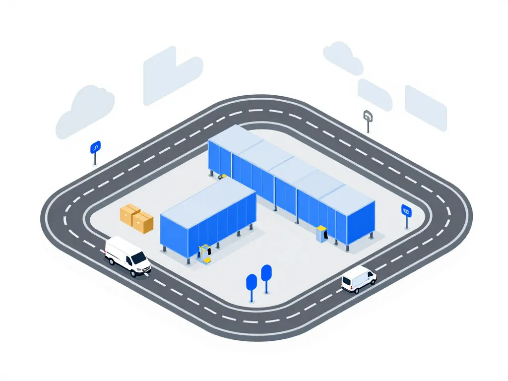 logista saint nazaire hub accès site logistique