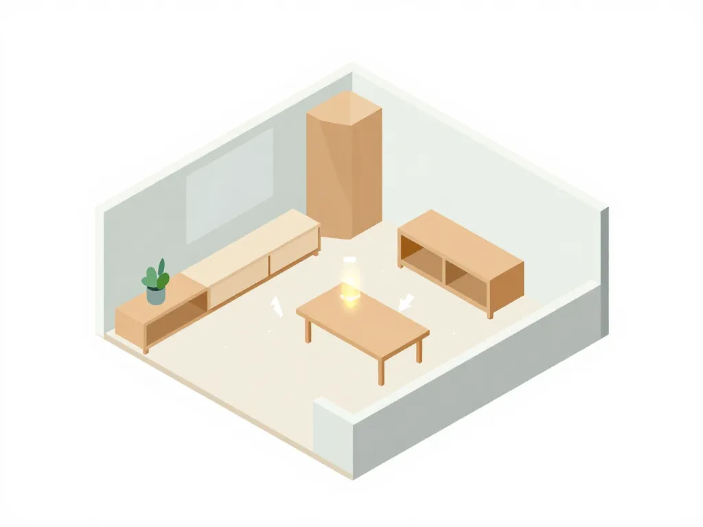 schéma meuble d angle design avantages espace