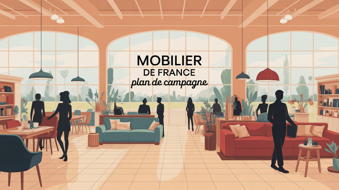 Magasin Mobilier de France Plan de Campagne extérieur moderne