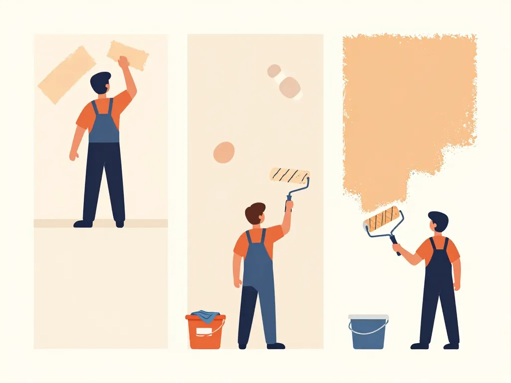 préparation et application peinture intérieure isolante thermique étapes