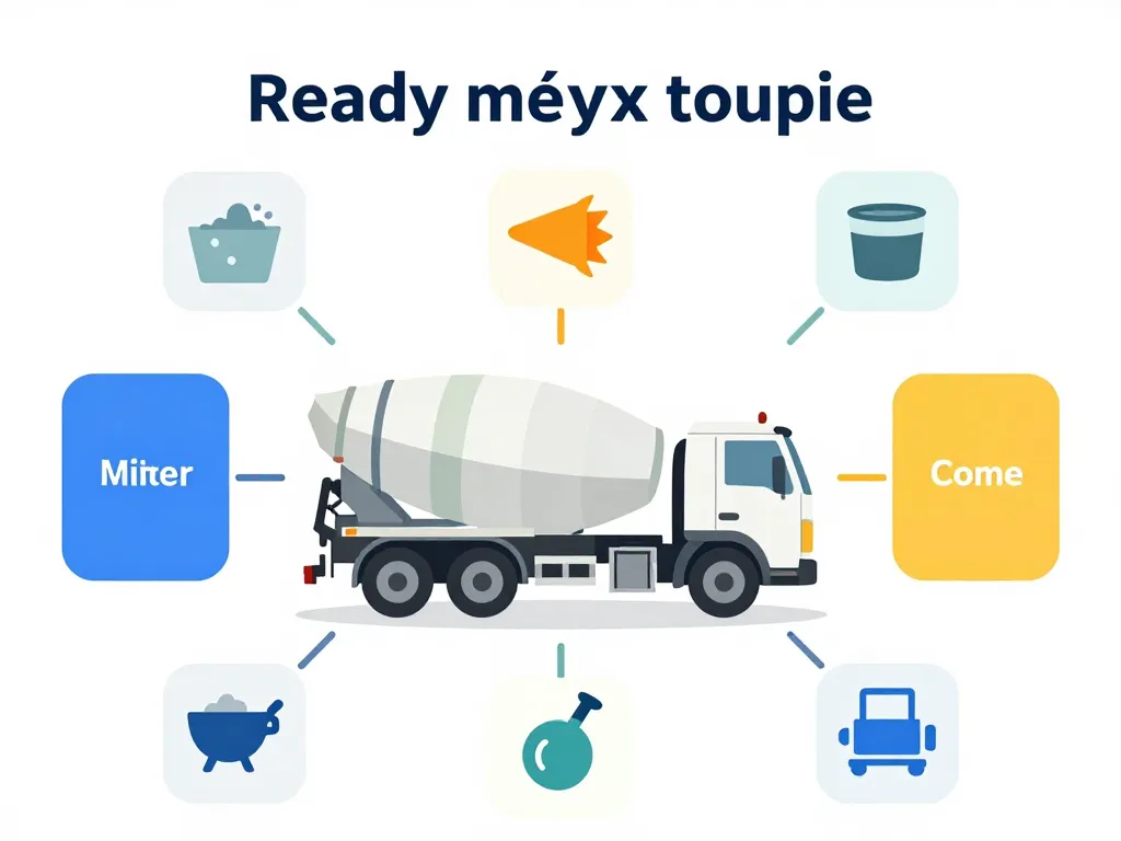 prix beton toupie schéma des coûts principaux