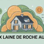 illustration prix de la laine de roche au m2 isolation thermique