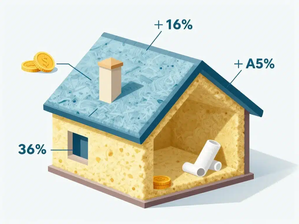 prix de la laine de verre au m2 zones isolées