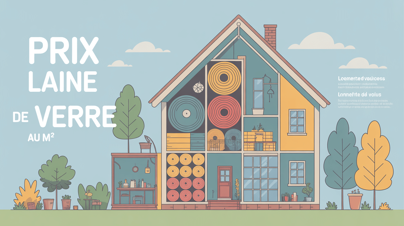 prix de la laine de verre au m2 illustration isolation
