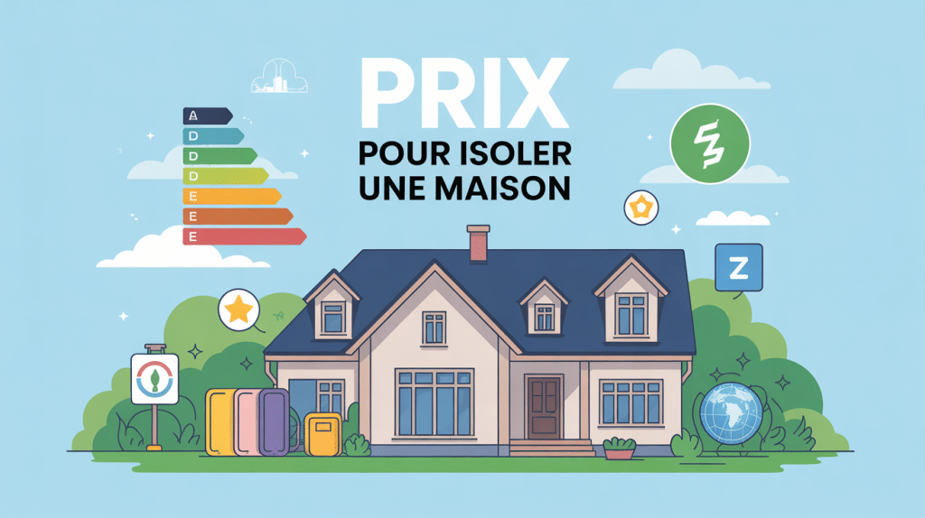 illustration estimation prix pour isoler une maison