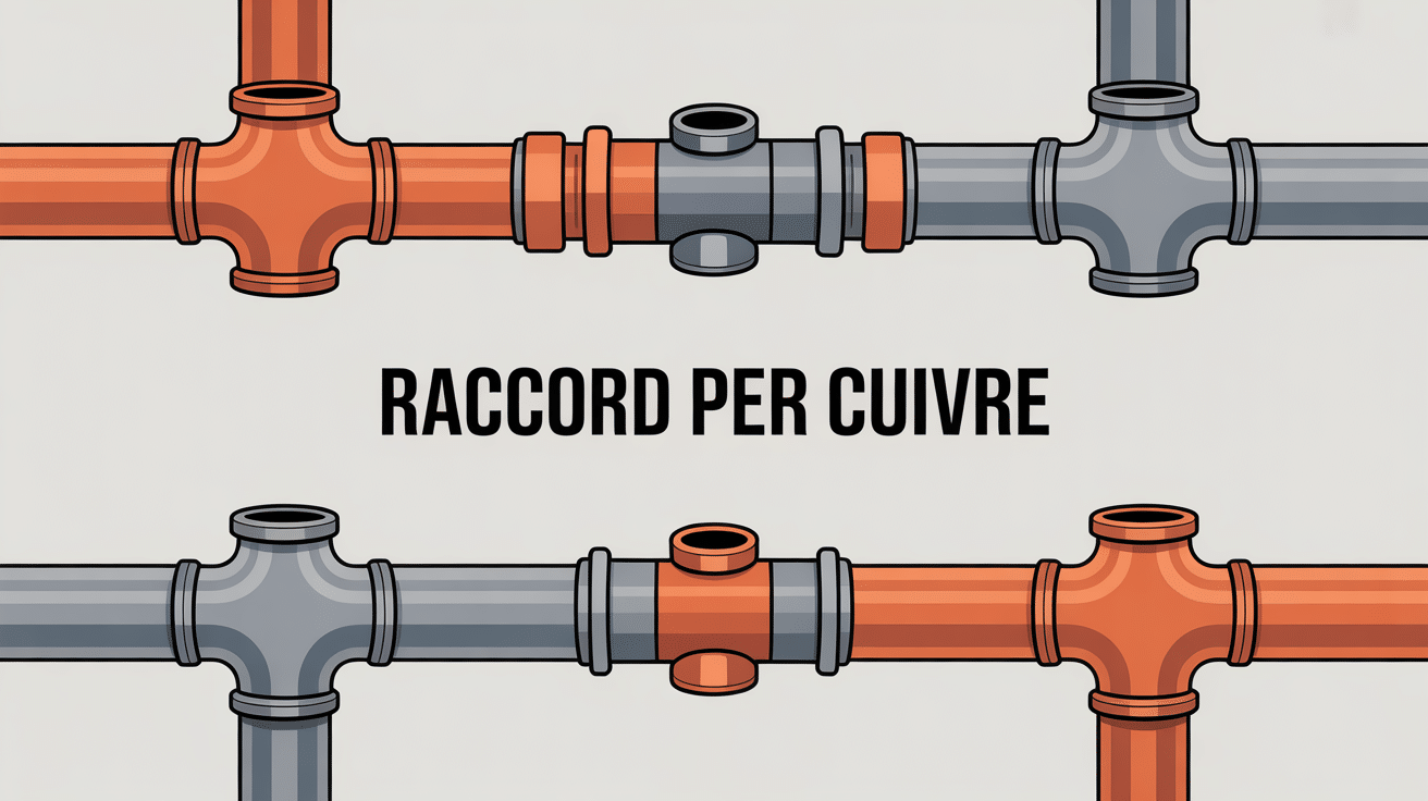 illustration raccorder per sur cuivre