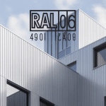 illustration façade et détails métalliques ral colour 9006