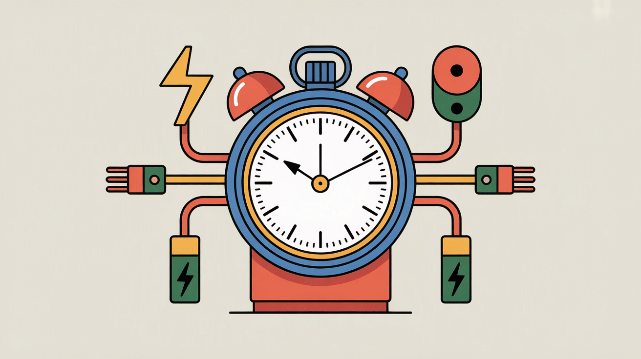 schéma relais clignotant illustration pédagogique moderne