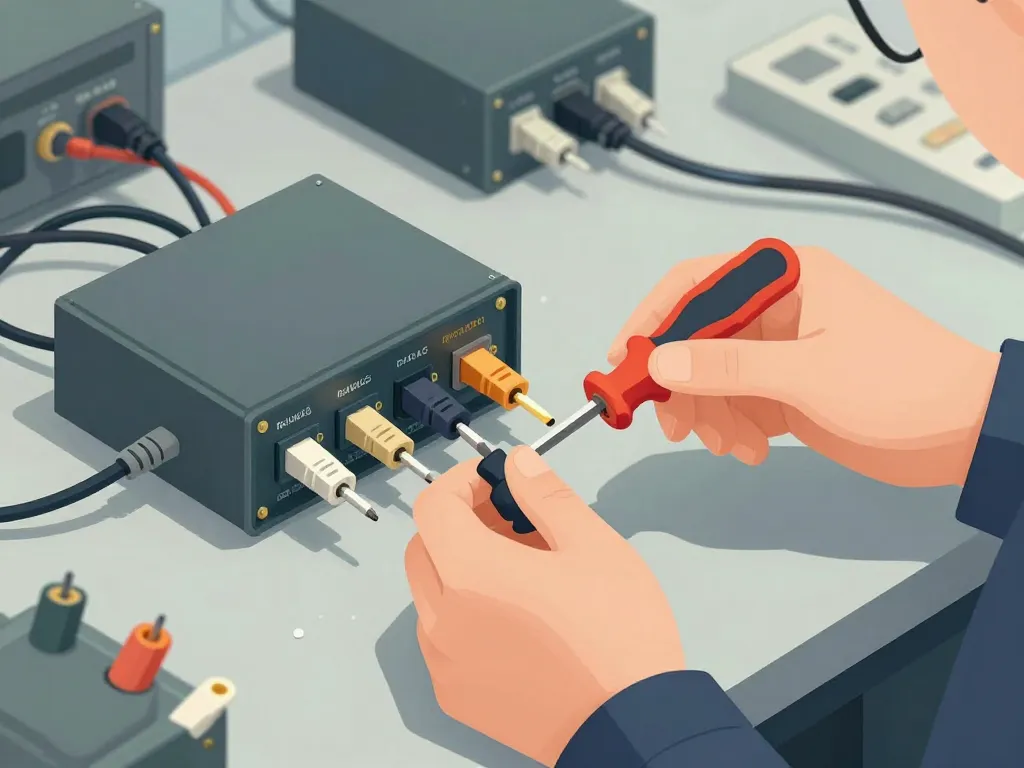 connexion rs485 câblage terrain équipements