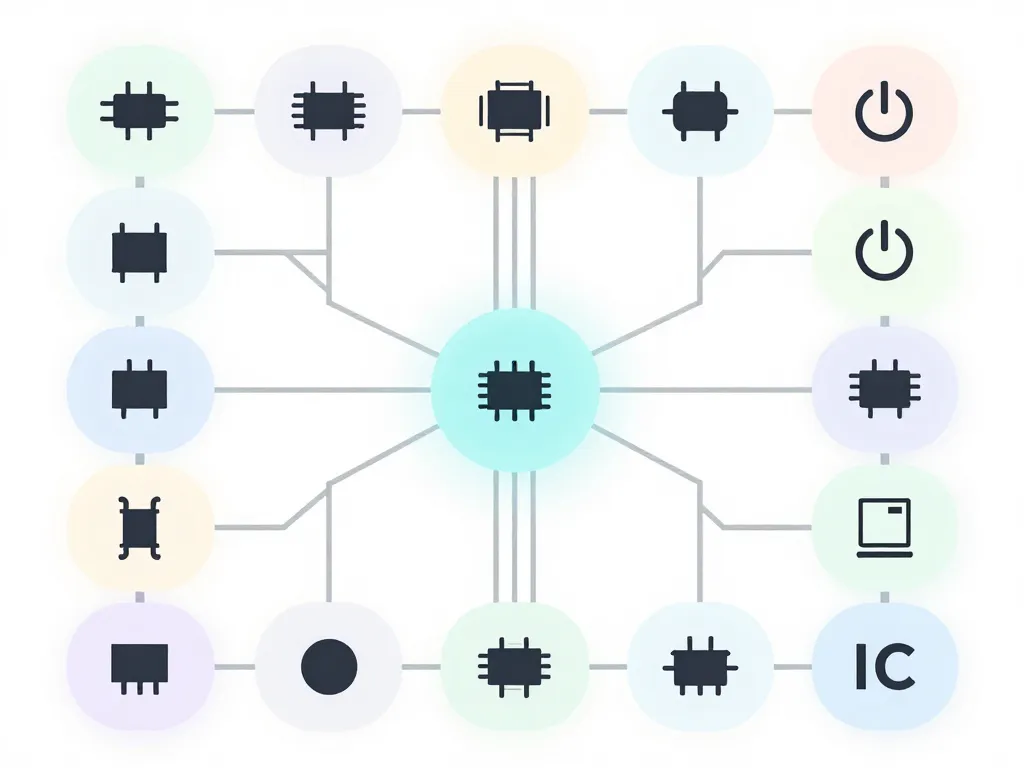 schema electronique symboles composants courants