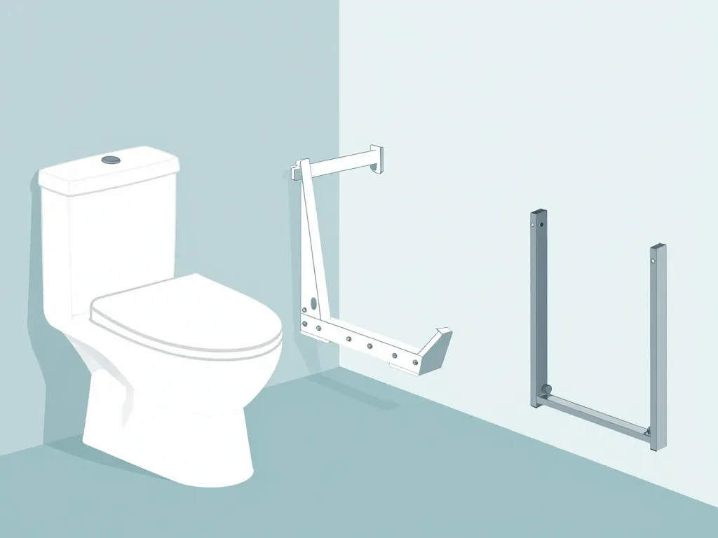 Différents types bati support pour WC suspendu