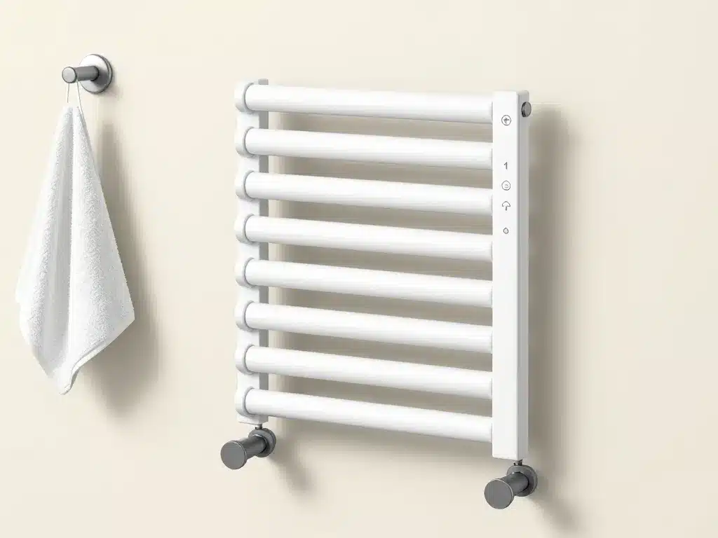 scene produit compact seche serviette lidl salle de bain