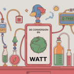 tableau de conversion en watt utilité à la maison