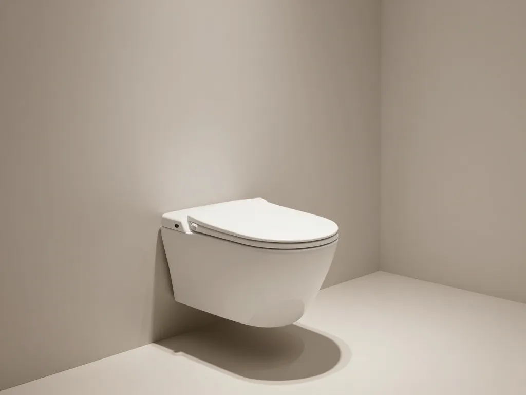 vue wc suspendu geberit salle de bain épurée