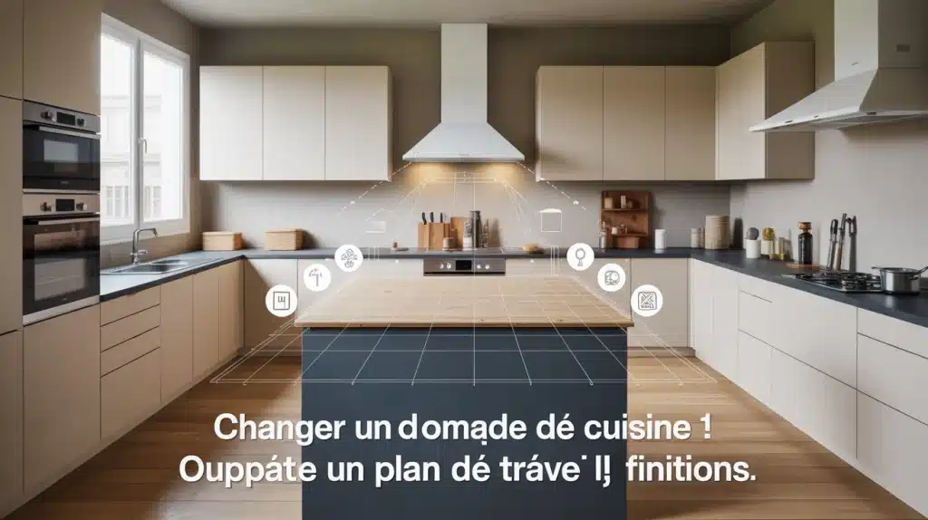 Changer un plan de travail cuisine : pose et finitions