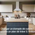 Changer un plan de travail cuisine : pose et finitions