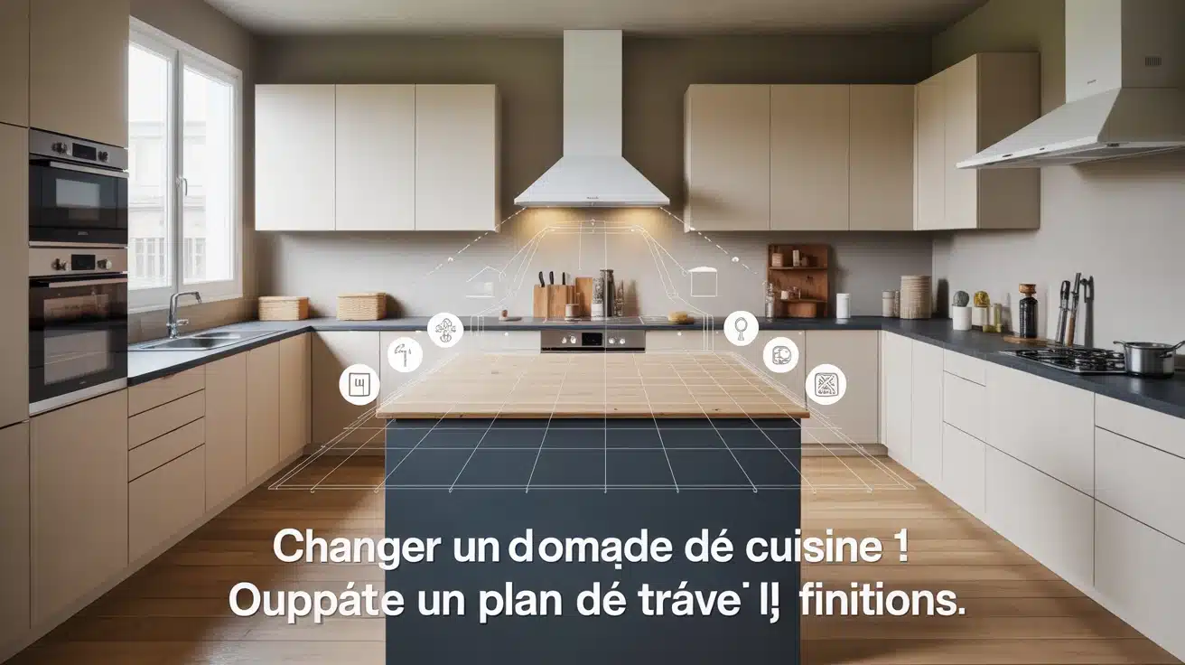 Changer un plan de travail cuisine : pose et finitions