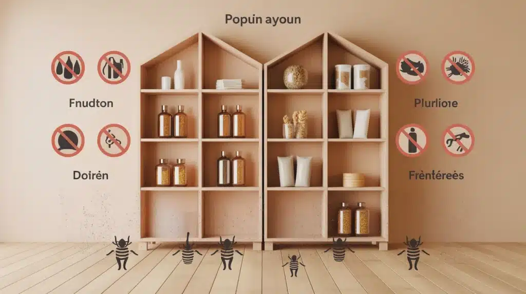 Charançons dans un placard : prévention naturelle