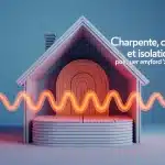 Confort thermique avec charpente et isolation