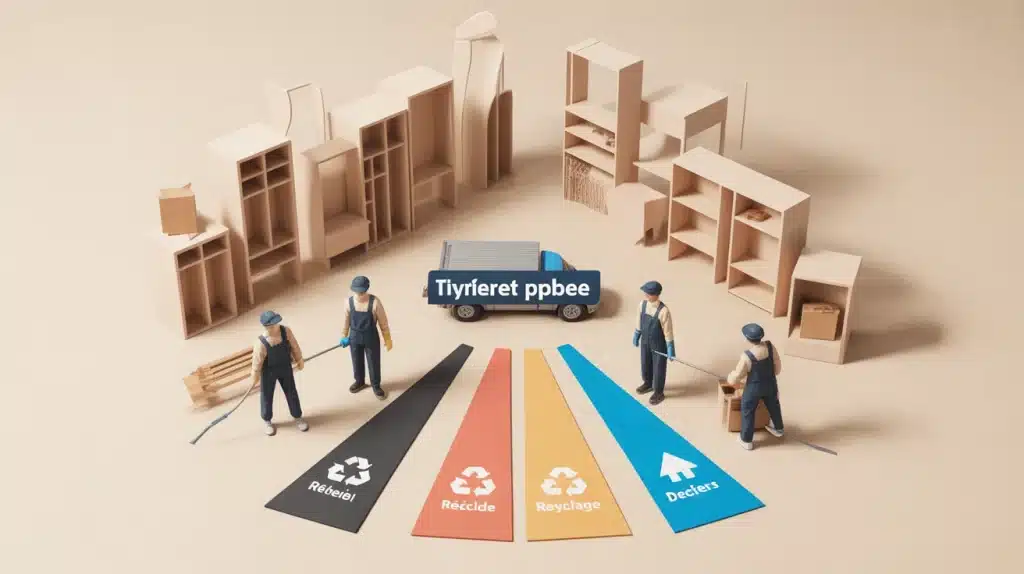 Débarras d’appartement à Paris : équipe pro et tri des déchets