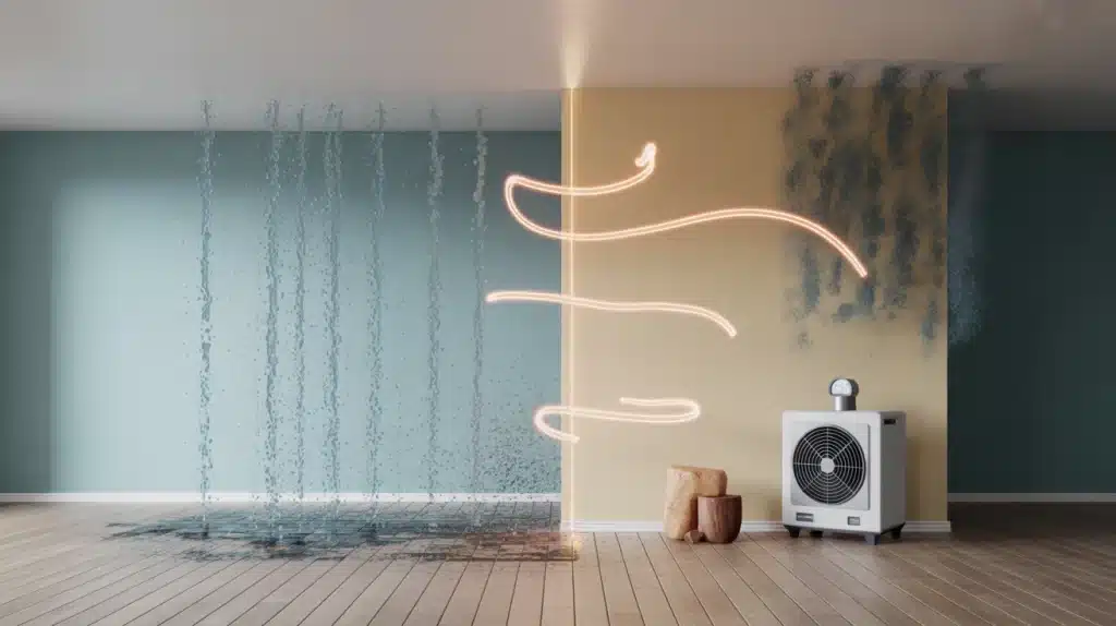 Humidité dans un logement : signes et solutions naturelles