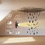 Moisissure au mur détectée : humidité et spores