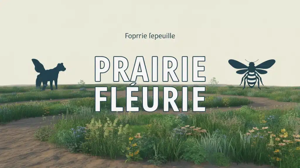 Prairie fleurie : sol pauvre et biodiversité au jardin