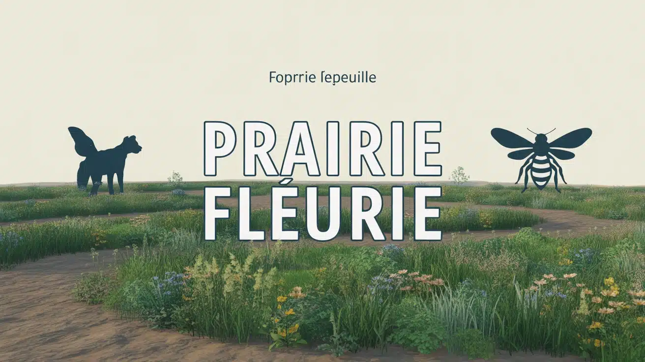 Prairie fleurie : sol pauvre et biodiversité au jardin