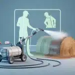 Pulvérisateur toiture professionnel avec portée 13 m et autonomie 3 h