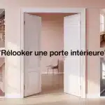 Relooker une porte intérieure, visuel déco rénovation sans remplacement