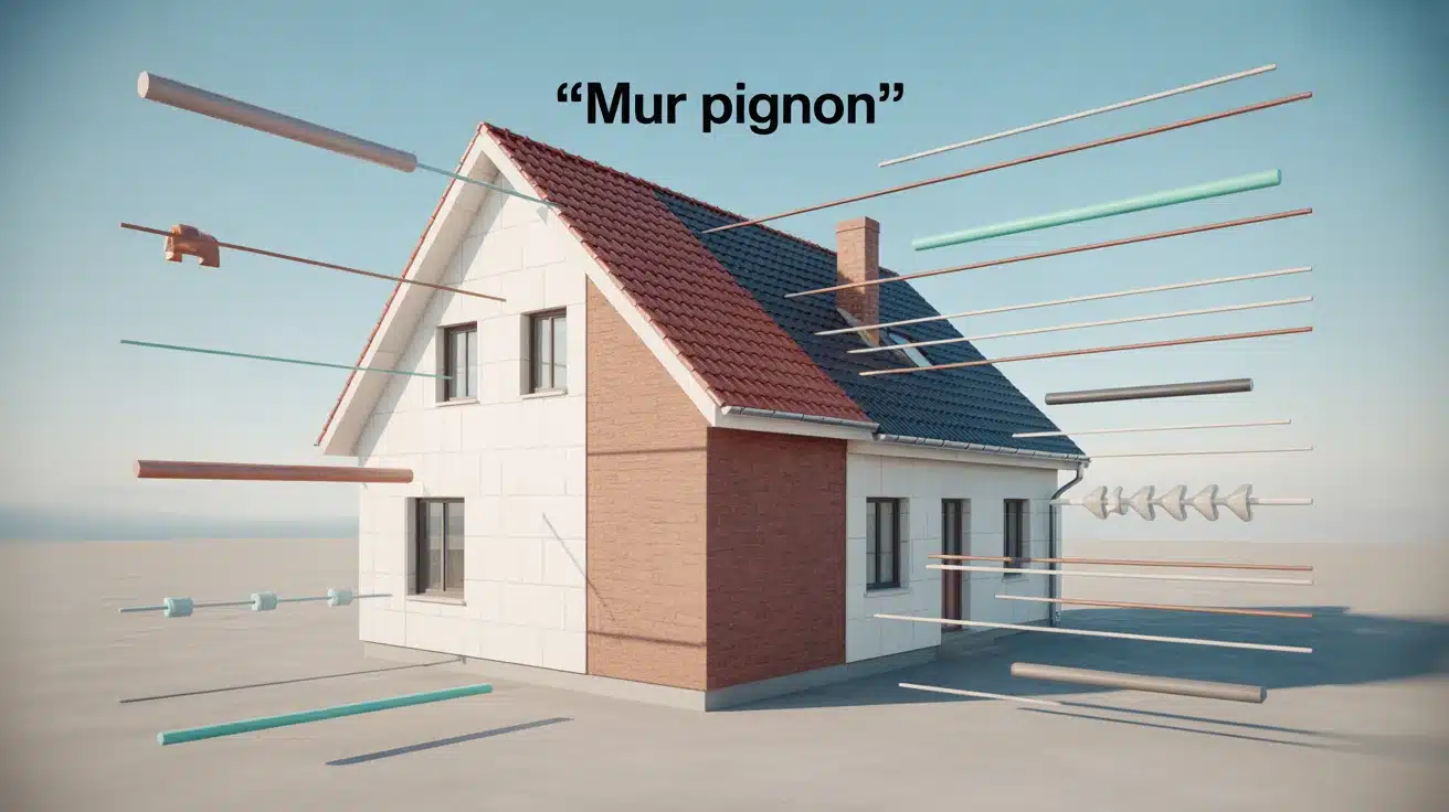 Rénovation d’un mur pignon avec isolation et enduit