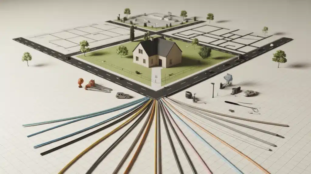 Viabilisation d’un terrain : raccordement aux réseaux