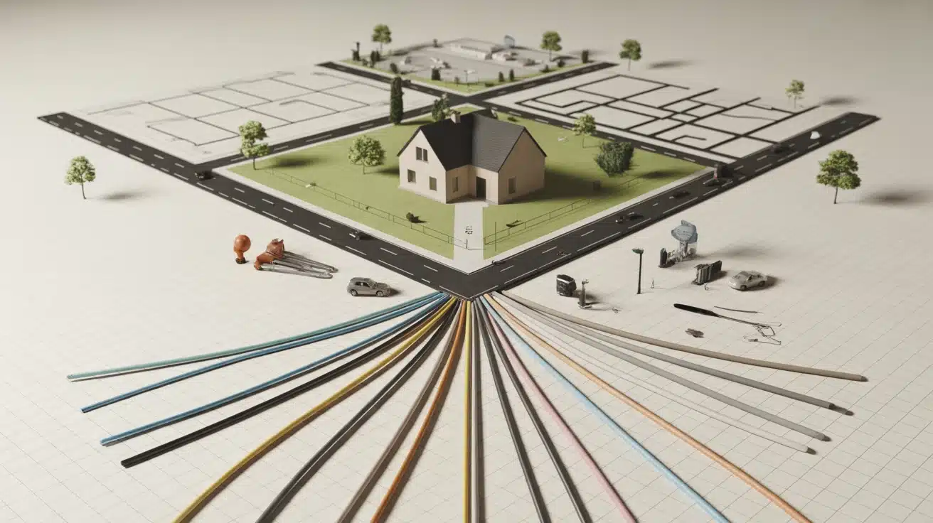 Viabilisation d’un terrain : raccordement aux réseaux