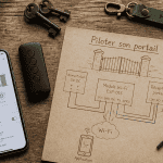copier télécommande portail sur smartphone avec module wifi