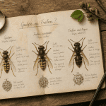 difference entre guepe et frelon sur carnet