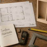 placard surface habitable plan et outils