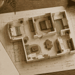 t3 combien de chambre vue maquette salon deux chambres