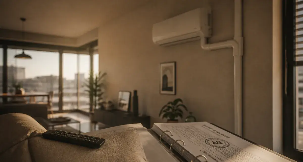 Comment climatiser un appartement : climatiseur split en séjour