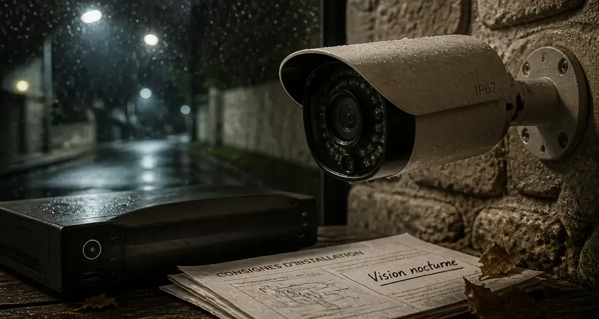 Quelle camera de surveillance choisir : caméra extérieure IP67, vision nocturne