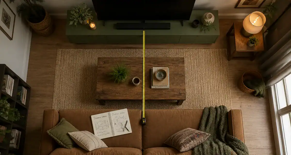 quelle distance entre tv et canapé salon moderne